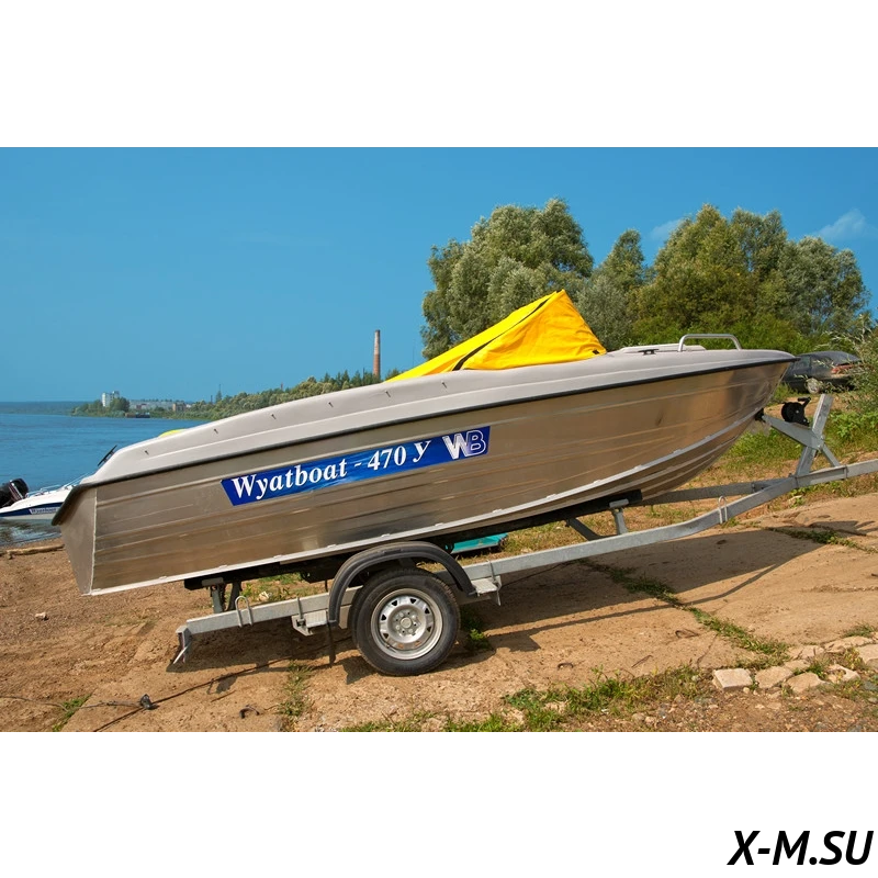 Алюминиевый катер WYATBOAT-470У Алюминиевый катер WYATBOAT-470У