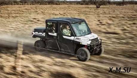 Мотовездеход POLARIS RANGER CREW XP 1000 NorthStar Ultimate (+ MB Quart Audio) - Ghost White (2021) Мотовездеход POLARIS RANGER CREW XP 1000 NorthStar Ultimate (+ MB Quart Audio) - Ghost White (2021)