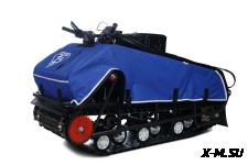 Мотобуксировщик Бурлак ОПТИ-3 15 Л.С. (КАПОТ ТКАНЬ)