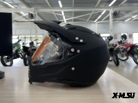 Шлем мотард HETOSHI XD1-214 цв. Черный р. L