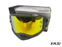 Очки мотокросс SCOTT XD3-77 коробка цв. оправы Серый цв. стекла Оранжевый 