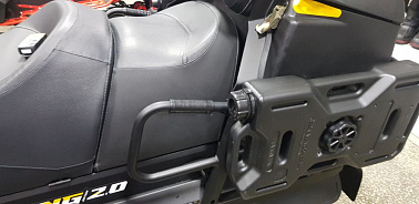 Подогрев ручек пассажира на снегоход