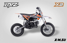 Питбайк BRZ X2 110cc 14/12